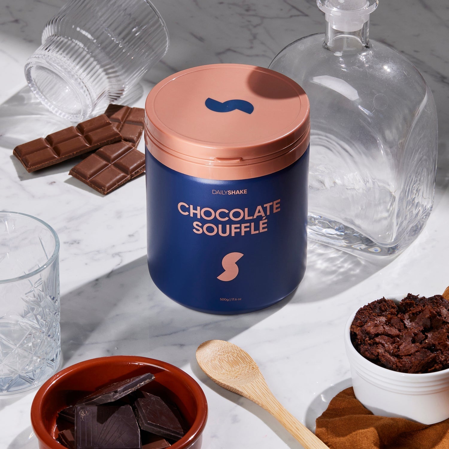 500g Chocolate Souffle Jar